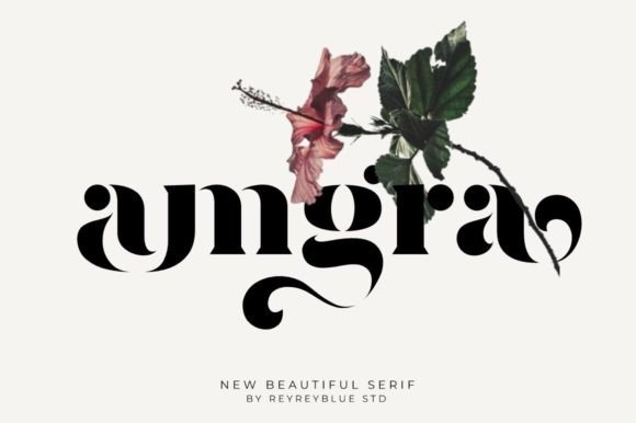 Amgra: A Modern Stencil Font for Distinctive Branding