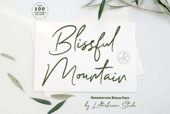 Discover Blissful Mountain: A Font for Tranquil Branding