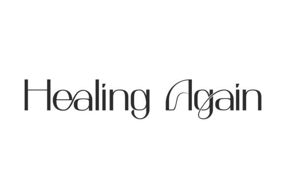 Healing Again: A Modern Typeface for Lasting Brand Impressions