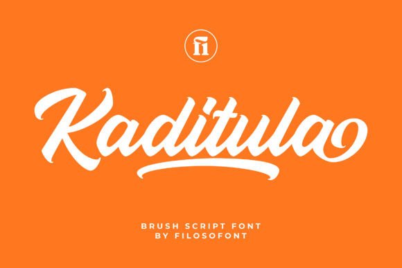 Kaditula: The Brush Script That Feels Like a Handshake