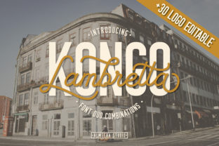 Lambretta Kongo Duo: A Modern Font for Creative Brands