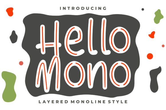 Meet Hello Mono: A Display Font with Personality and Charm