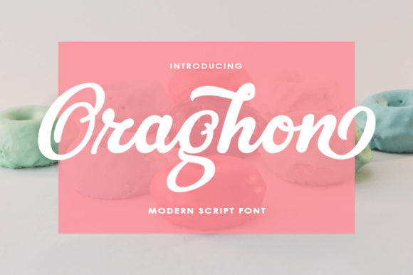 Oraghon: A Handwritten Font for Modern Creators