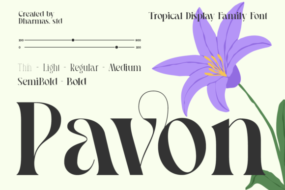 Pavon: A Typeface with the Soul of an Italian Poster