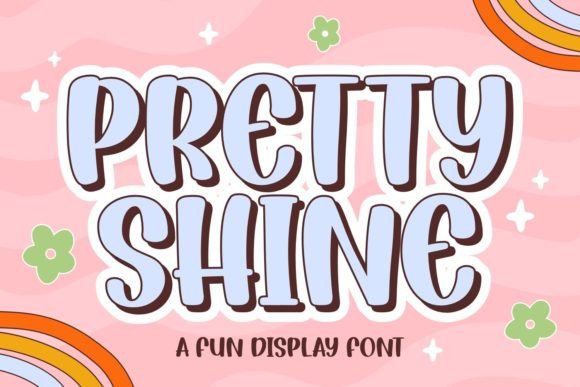 Pretty Shine: A Handwritten Font with Heart and Whimsy
