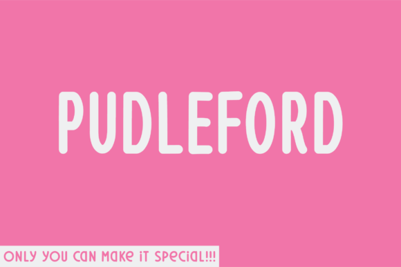 Pudleford Rounded: The Handwritten Font with Authentic Character