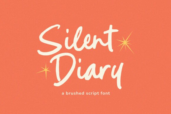 Silent Diary: Where Handwritten Warmth Meets Modern Design